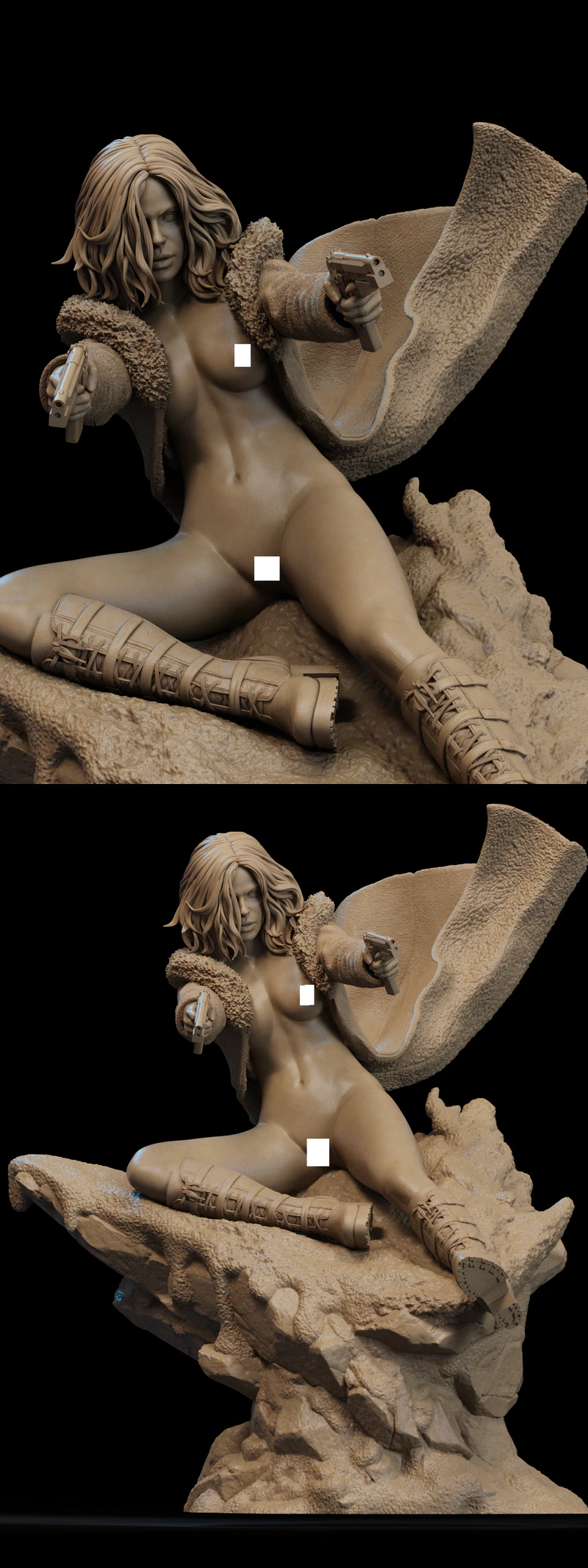 Selene Extra STL Figure for 3D Printing STL model for 3D printing