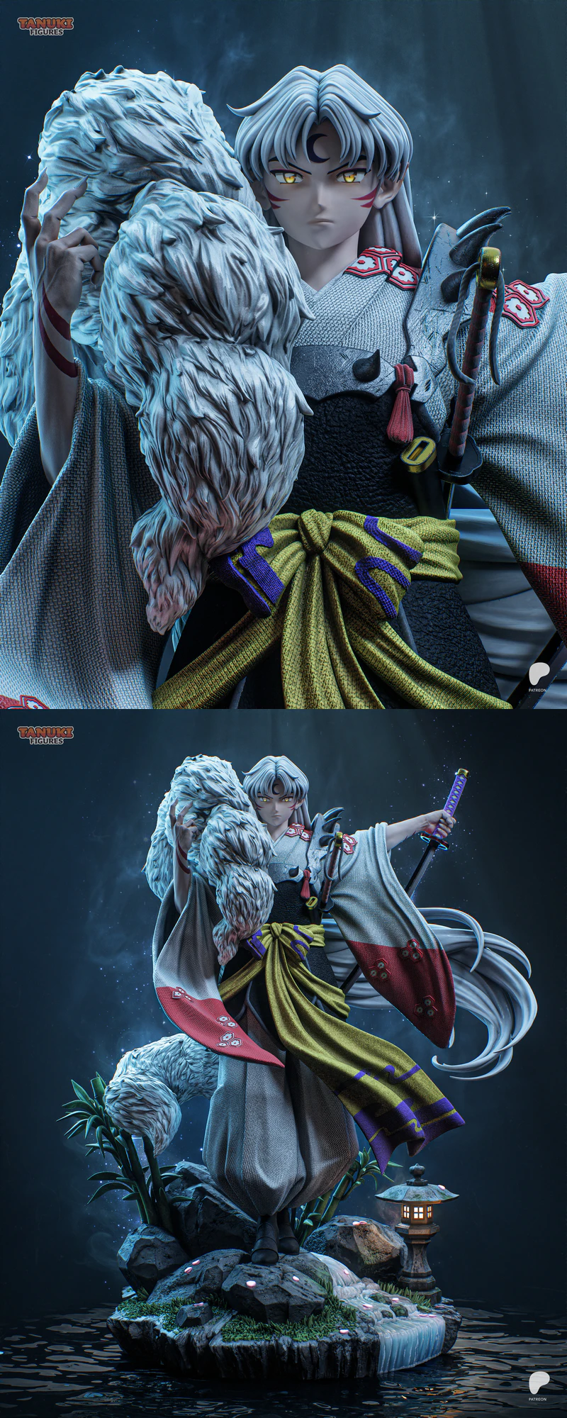 Sesshomaru – Inuyasha STL model for 3D printing