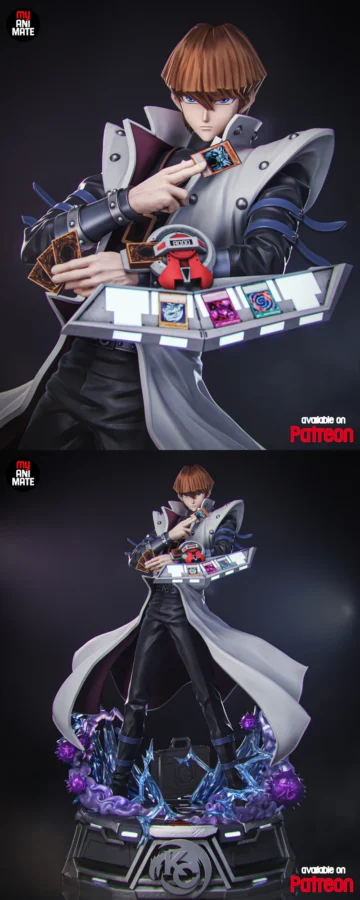 Seto Kaiba – Yu-Gi-Oh! STL model for 3D printing
