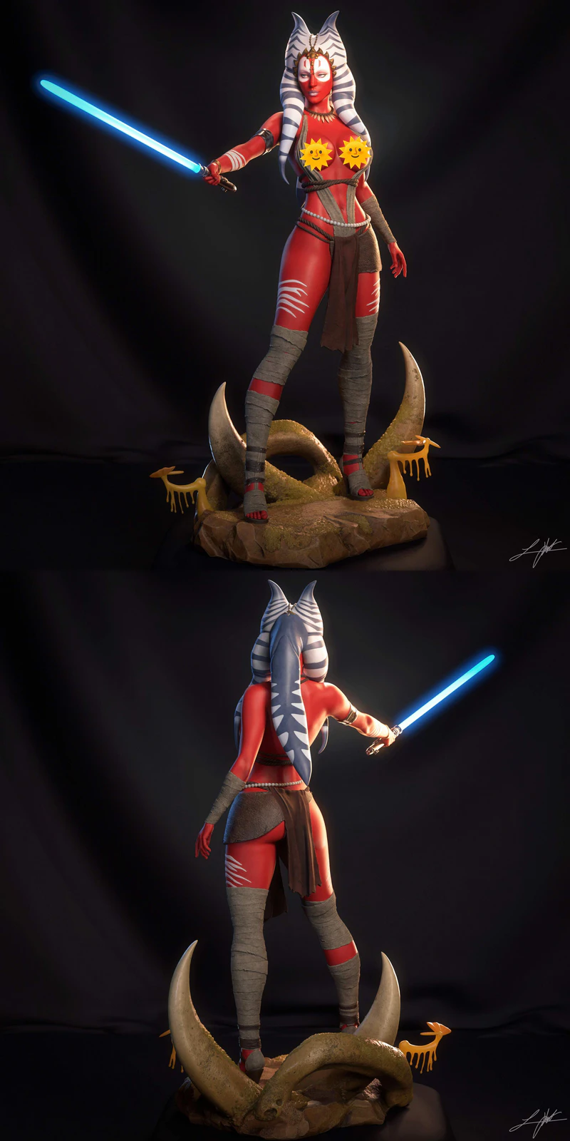 Shaak Ti Star Wars Extra STL model for 3D printing