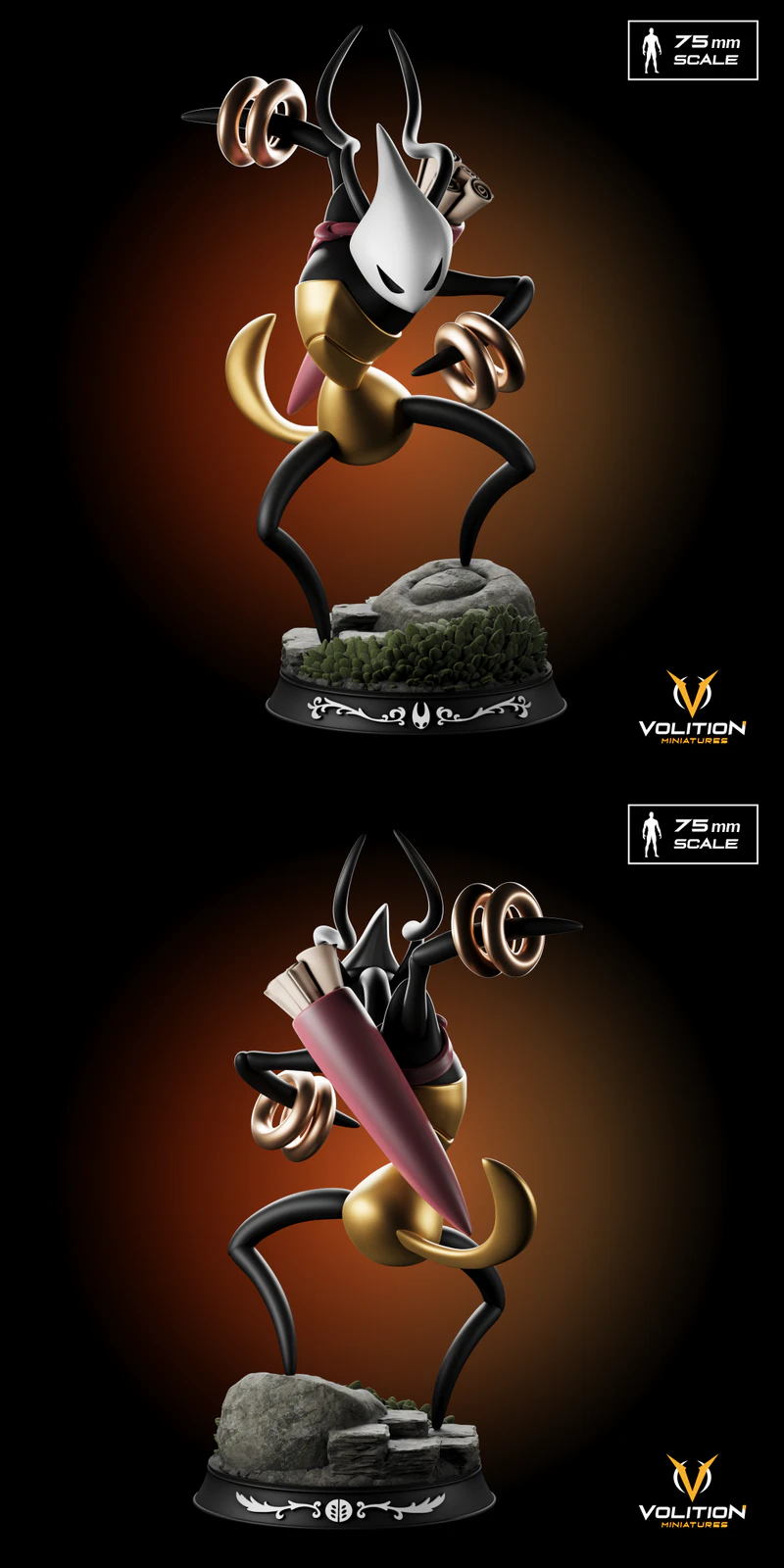 Hollow Knight Silksong Shakra STL File STL model for 3D printing