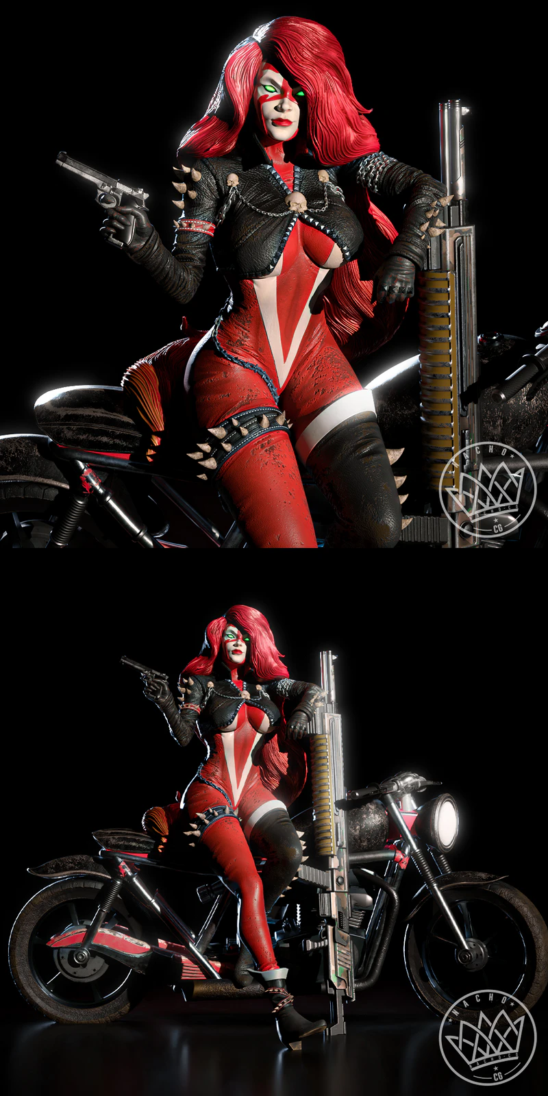 She Spawn – Jessica Priest 3D Printable STL STL model for 3D printing