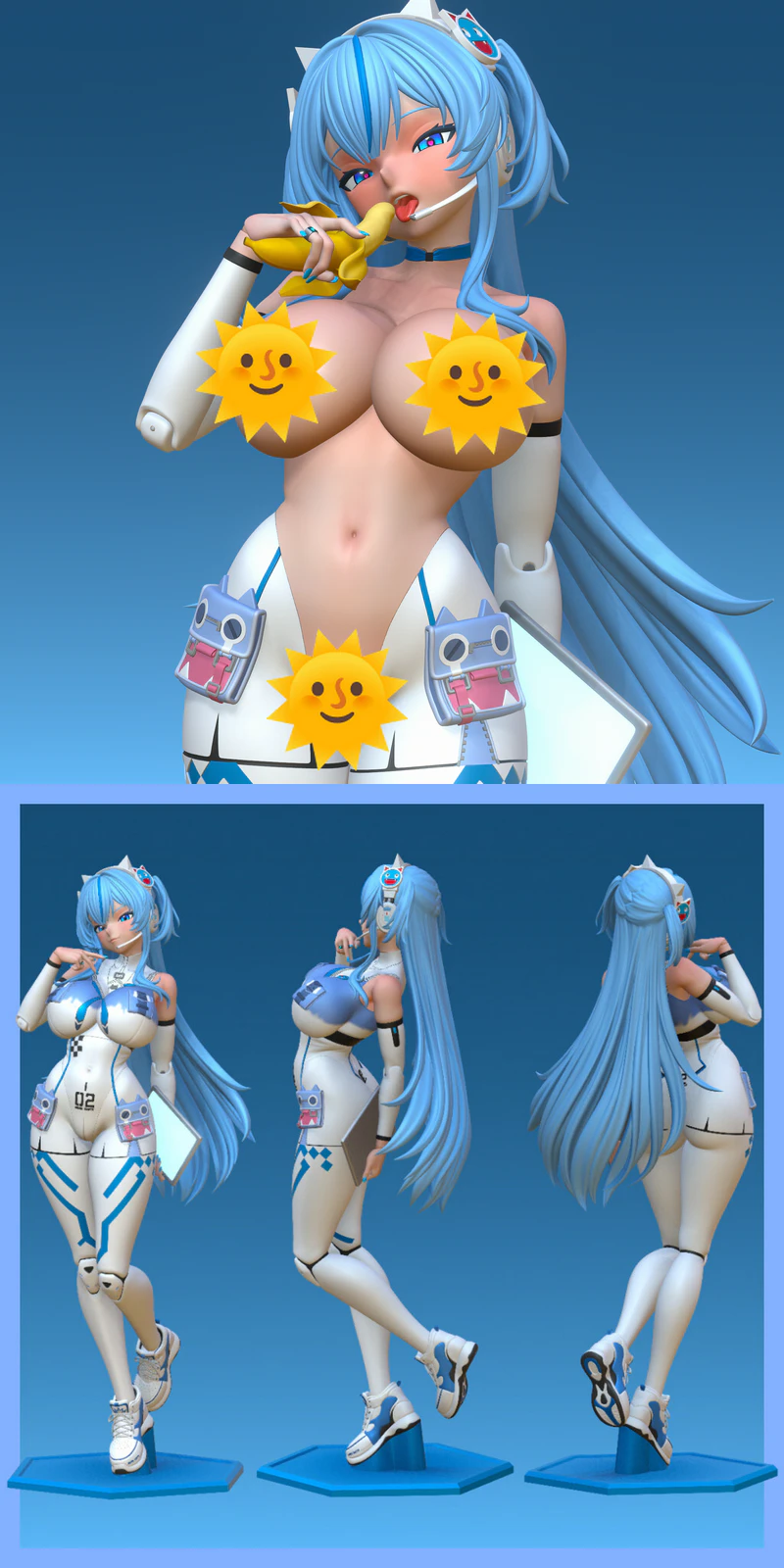 Mekami Shifty STL model for 3D printing