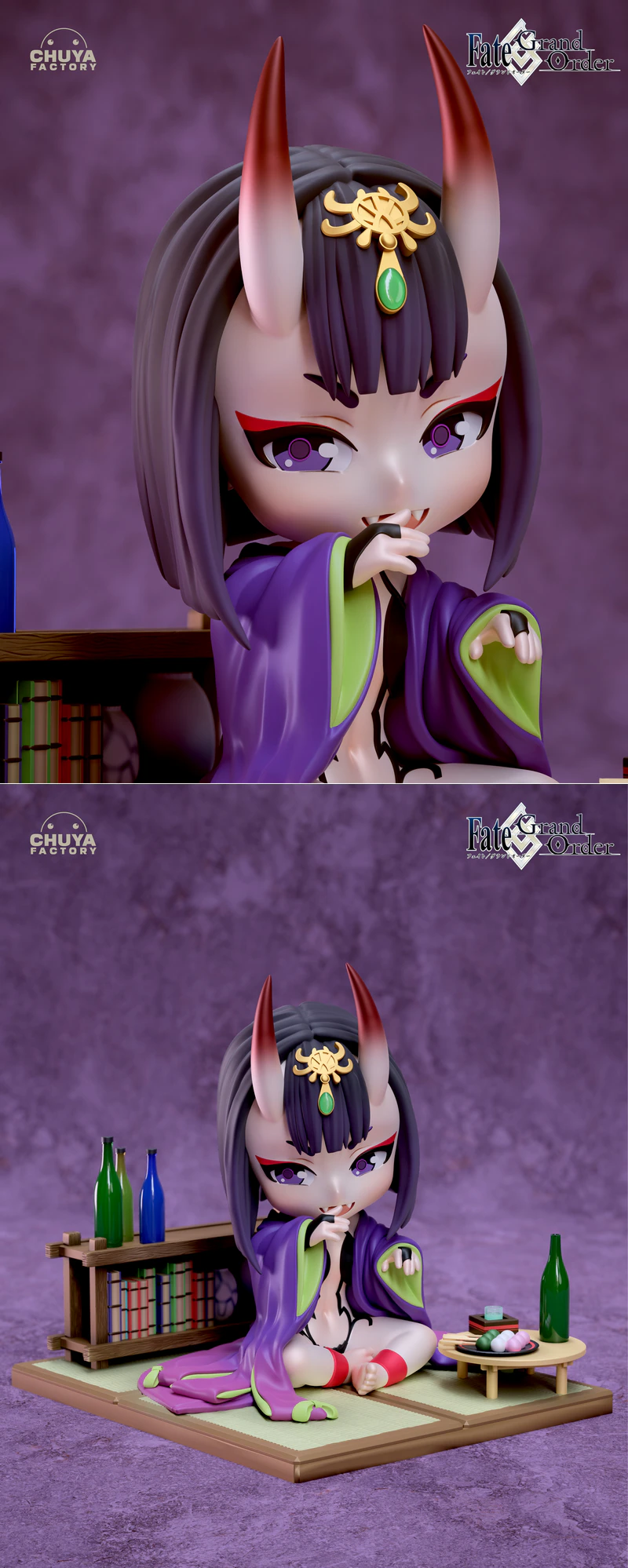 Shuten Doji Fate Grand Order 3D Printable Miniature STL Model STL model for 3D printing