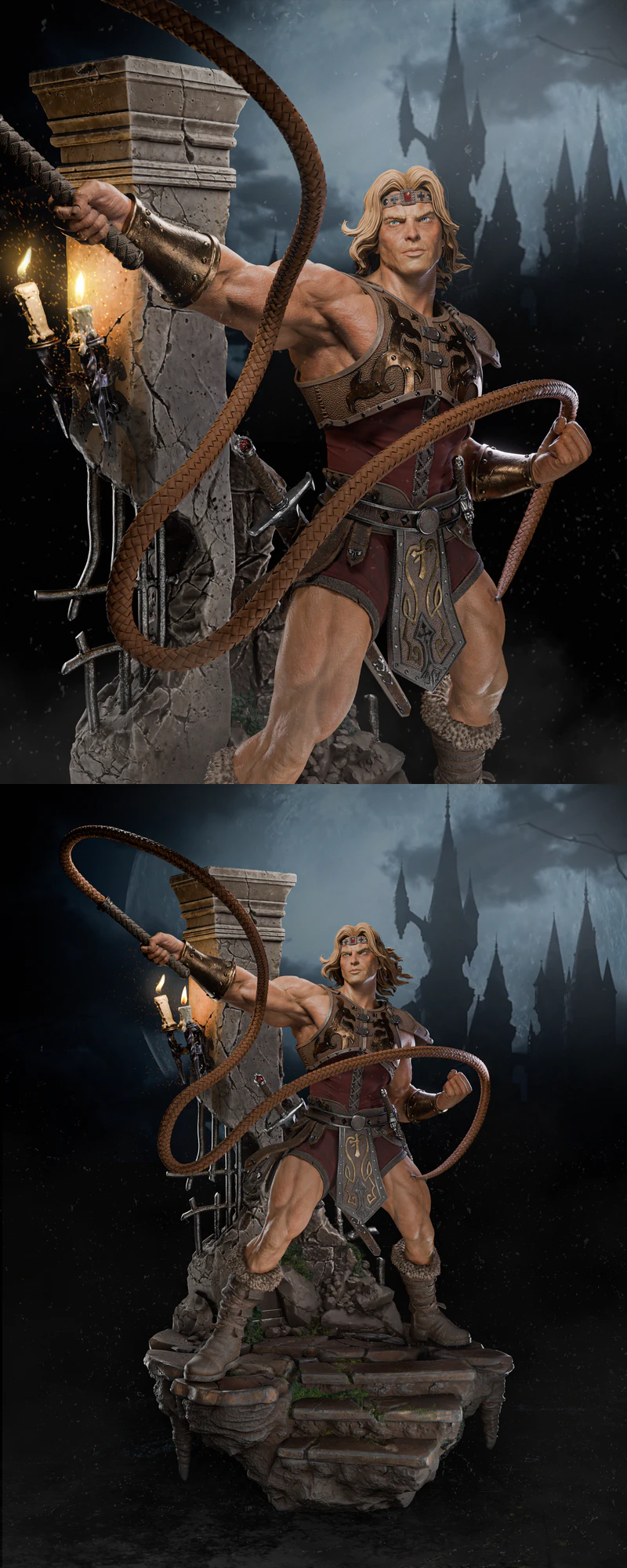 Simon Belmont STL model for 3D printing