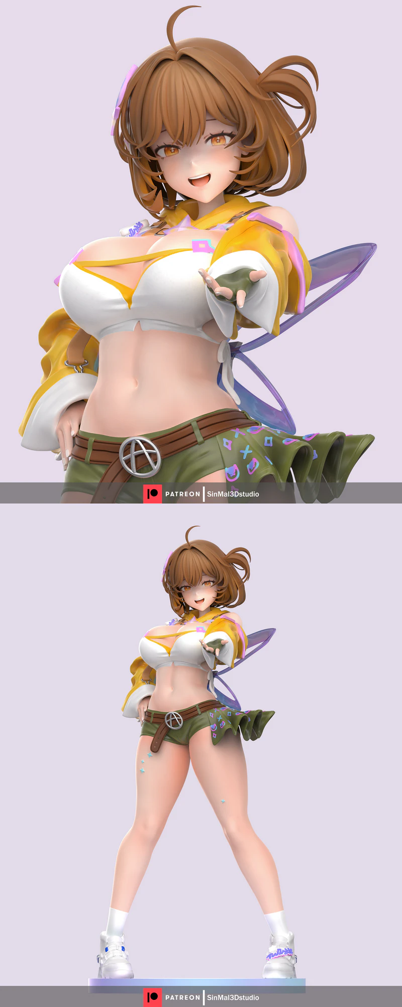 NIKKE – Anis Star STL model for 3D printing