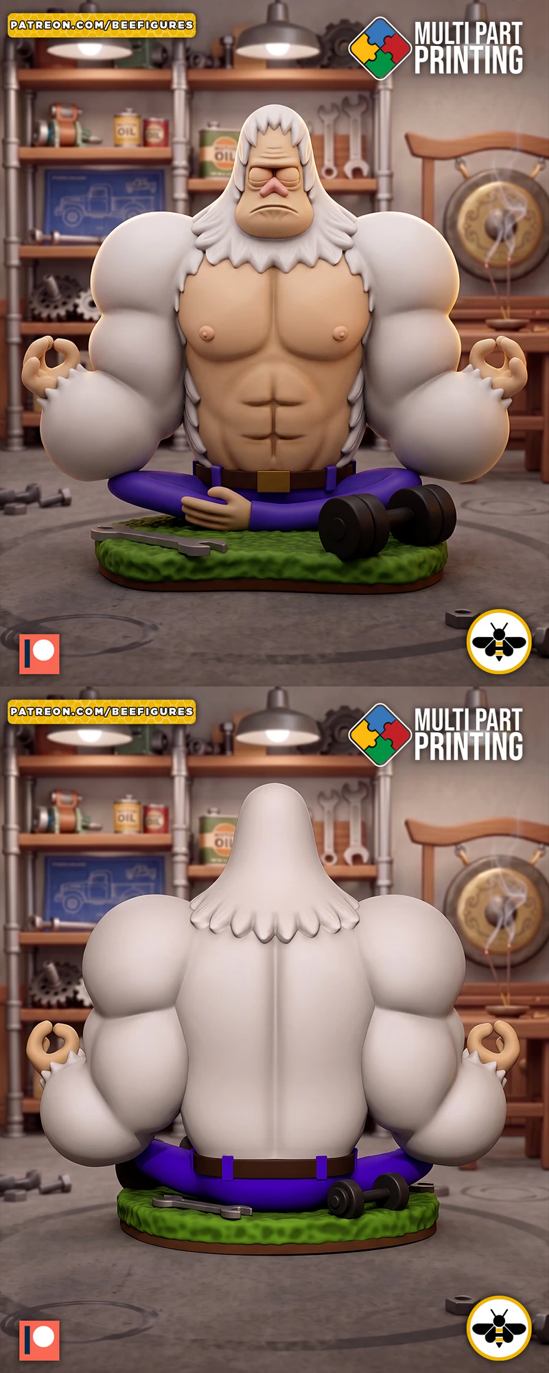 Skips – Regular Show STL model for 3D printing
