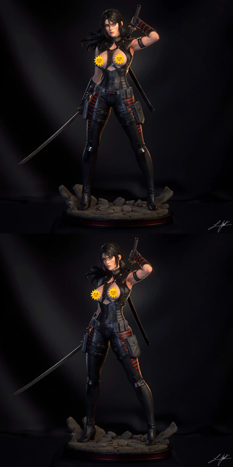 Snake Eyes II Extra STL model for 3D printing