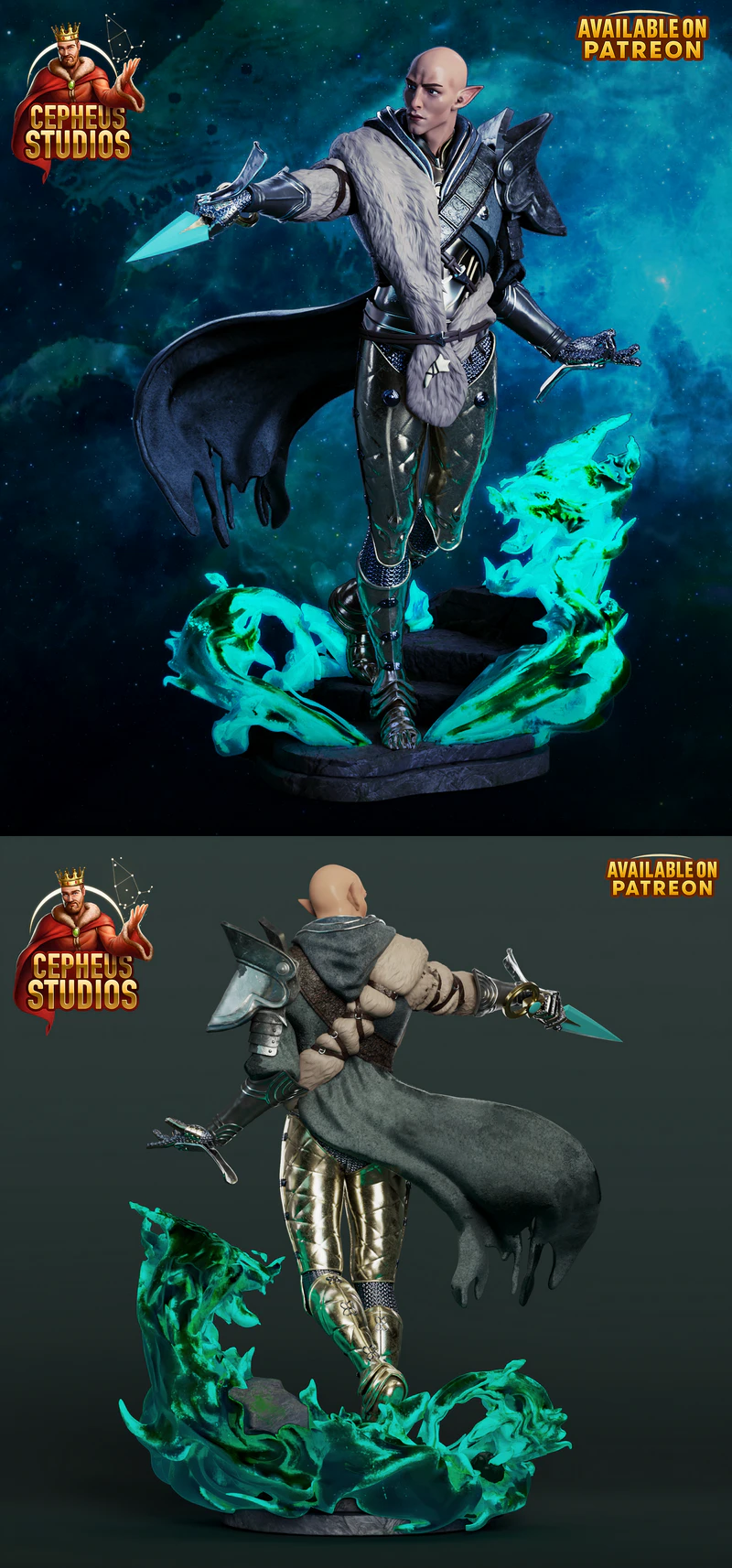 Solas – Dragon Age STL model for 3D printing