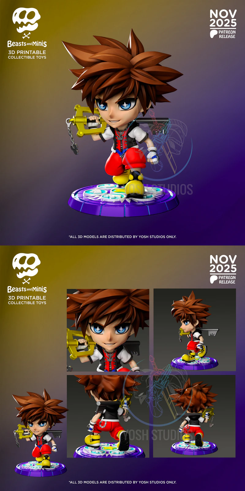 Sora Mini STL Figure for 3D Printing STL model for 3D printing