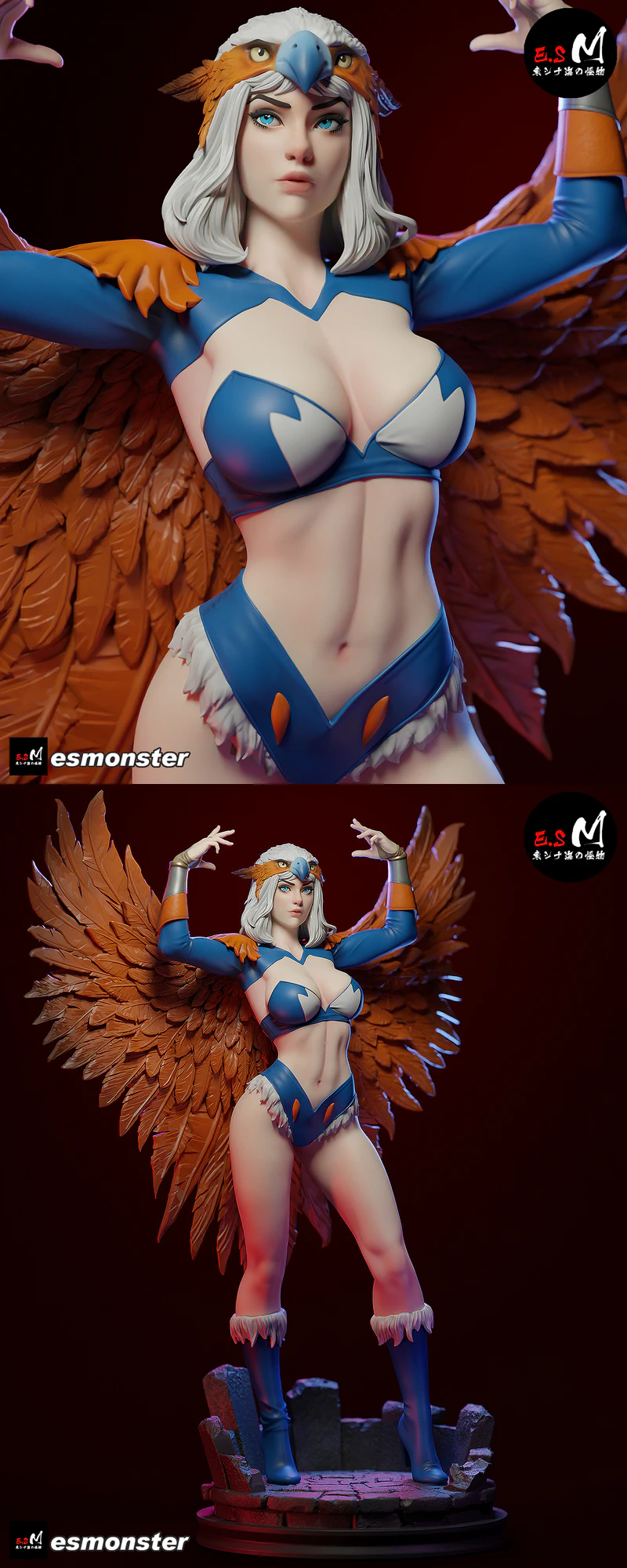 Sorceress of Castle Grayskull STL Figure for 3D Printing STL model for 3D printing