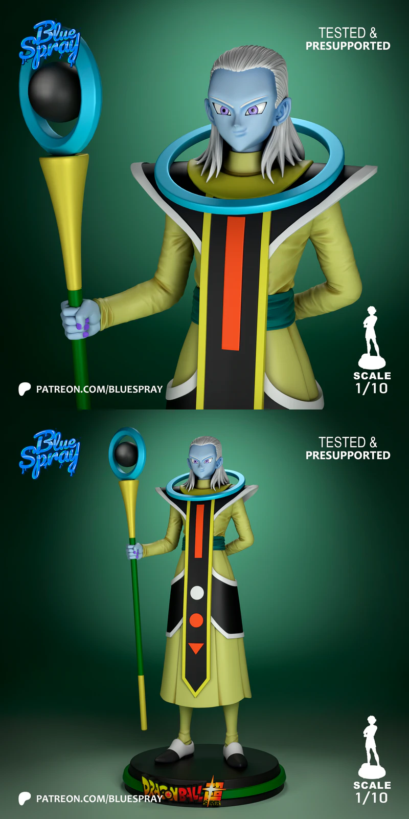 Sour – Dragon Ball Super STL model for 3D printing