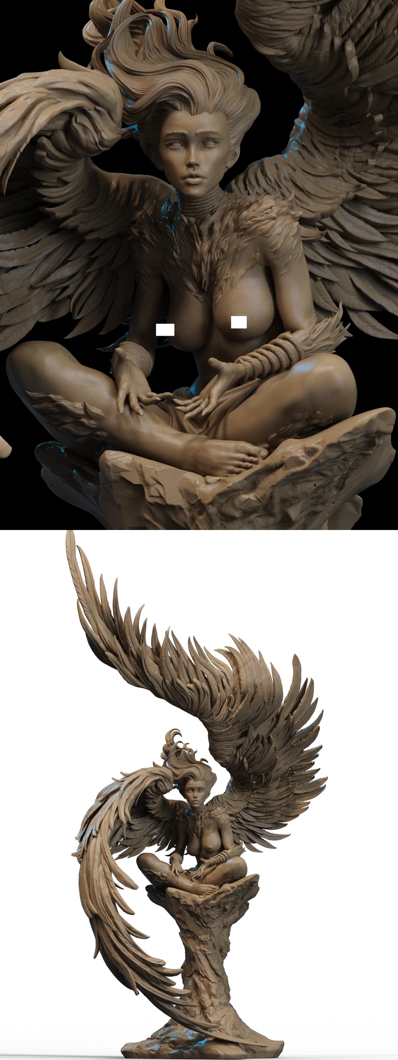 Sphinx Extra STL model for 3D printing