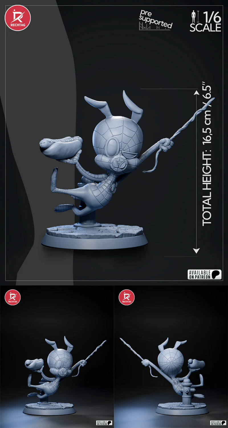 SpiderHam STL model for 3D printing