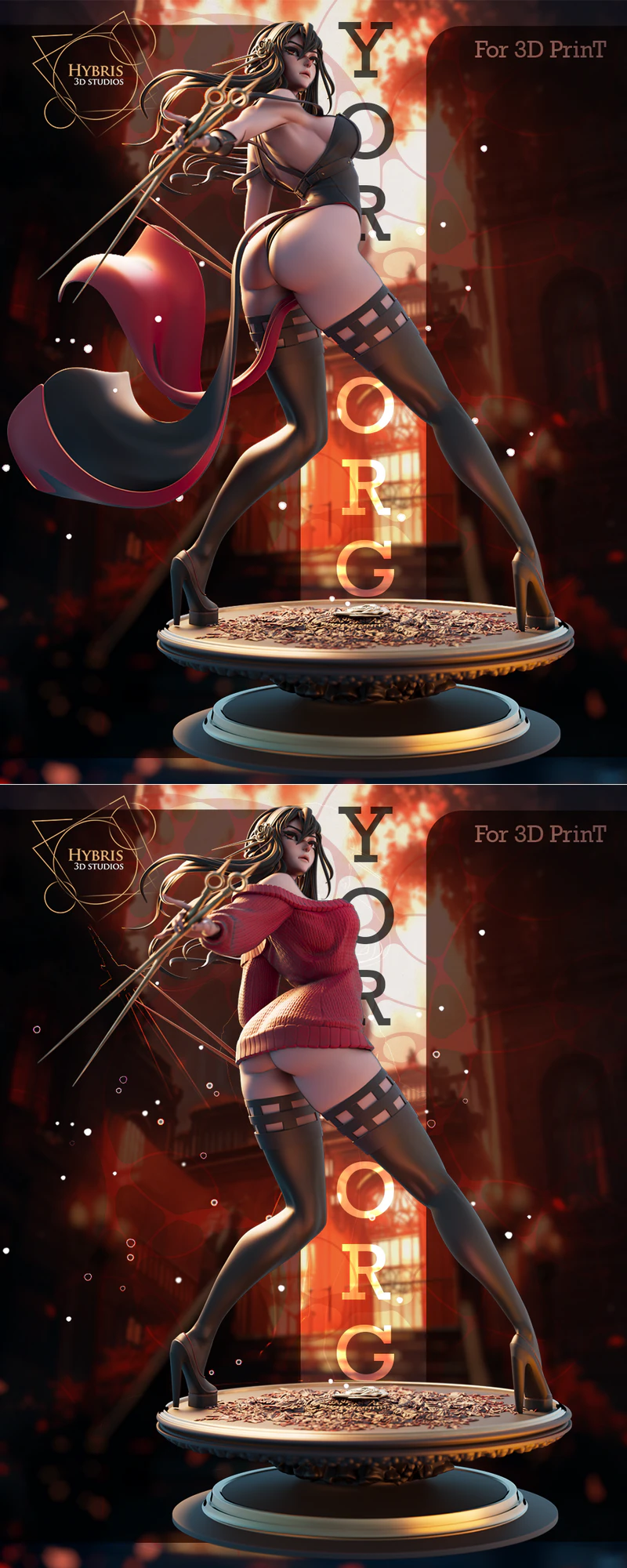 Spy x Family – Yor Forger STL Model STL model for 3D printing