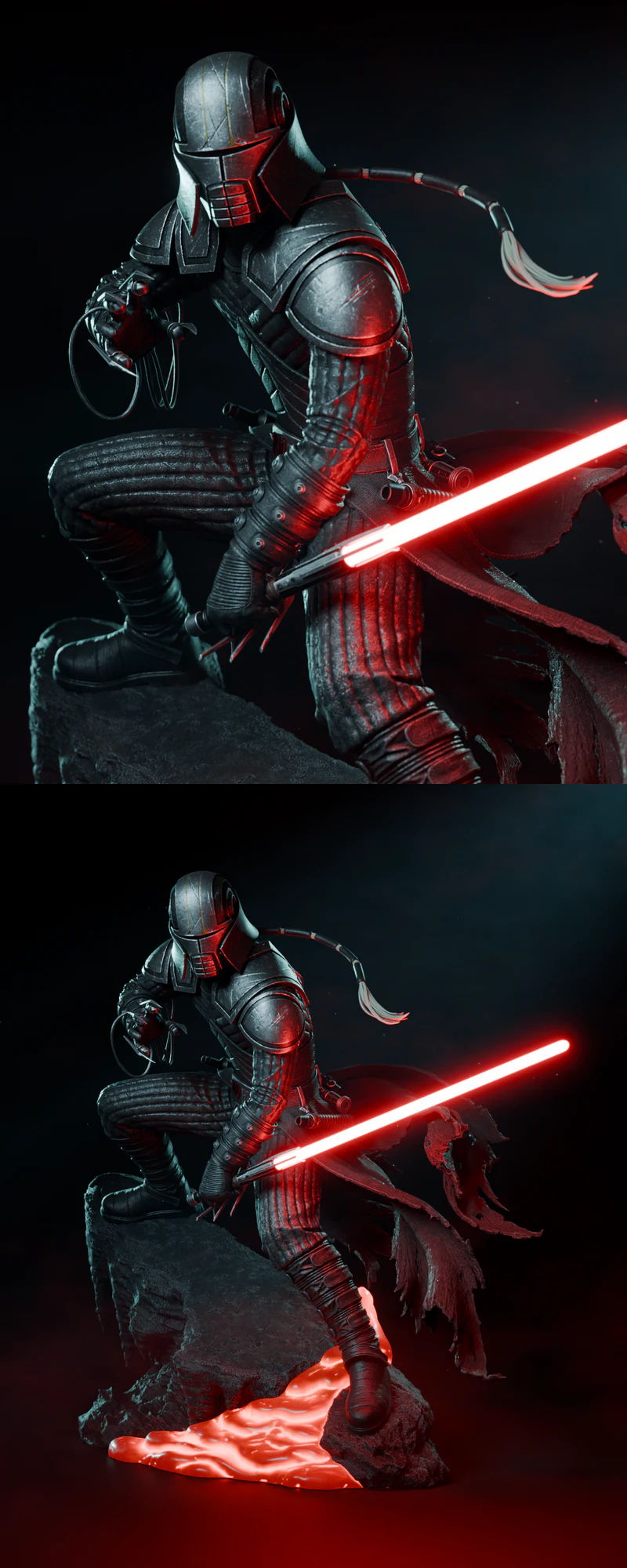 StarKiller STL 3D Printable Miniature STL model for 3D printing