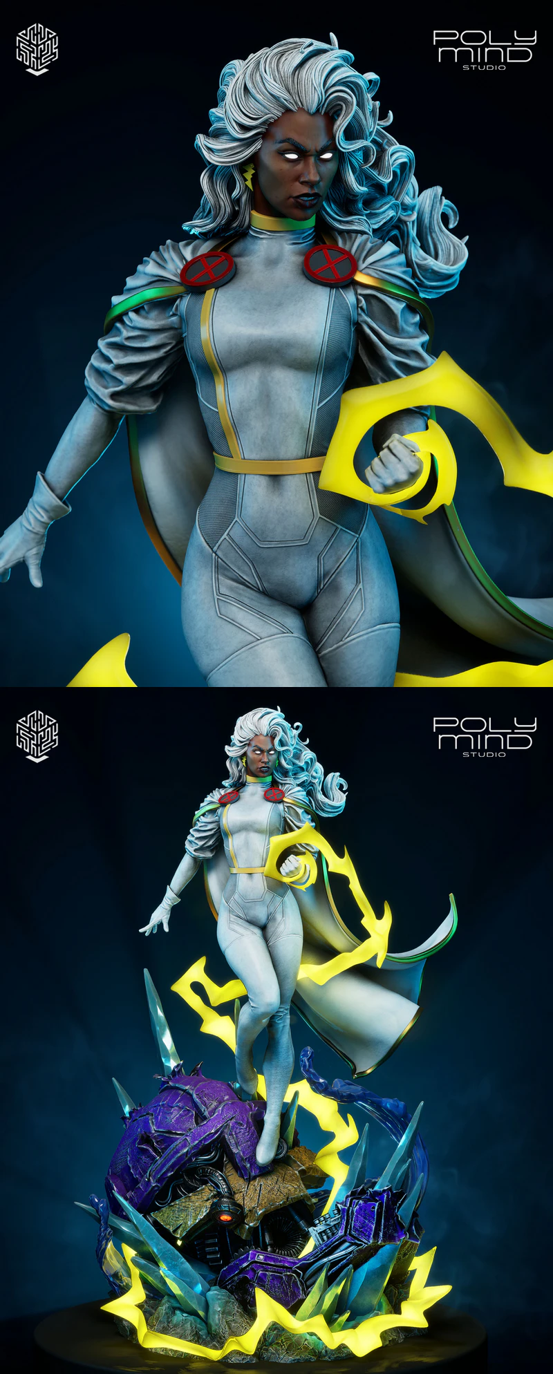 Storm Savage X-Men STL model for 3D printing