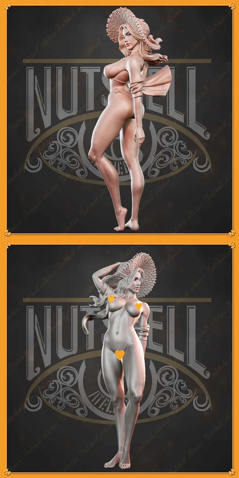 Swimsuit STL model for 3D printing
