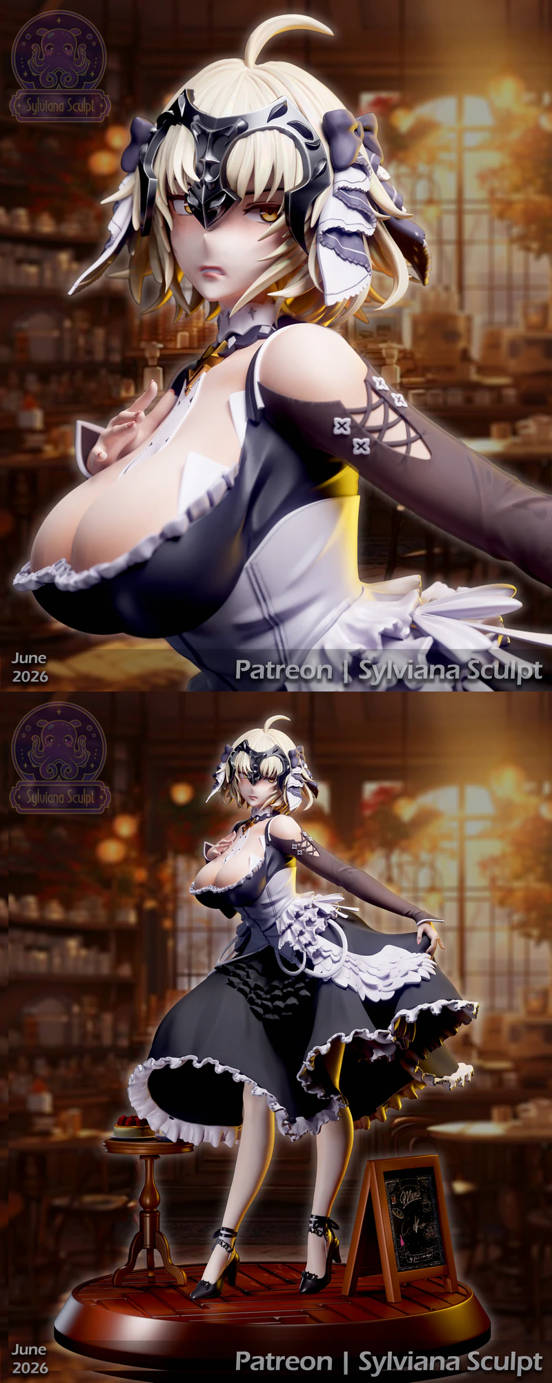Fate – Jeanne dArc STL model for 3D printing