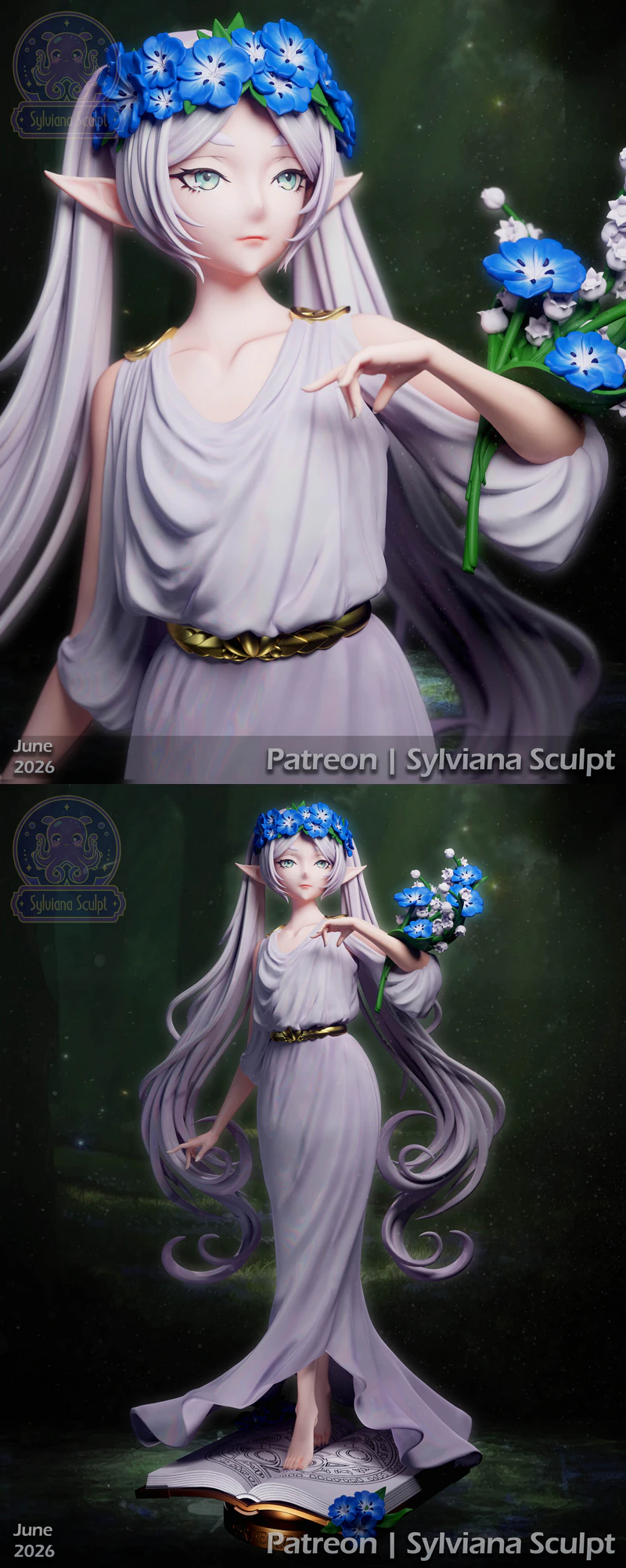 Sousou no Frieren – Frieren STL model for 3D printing