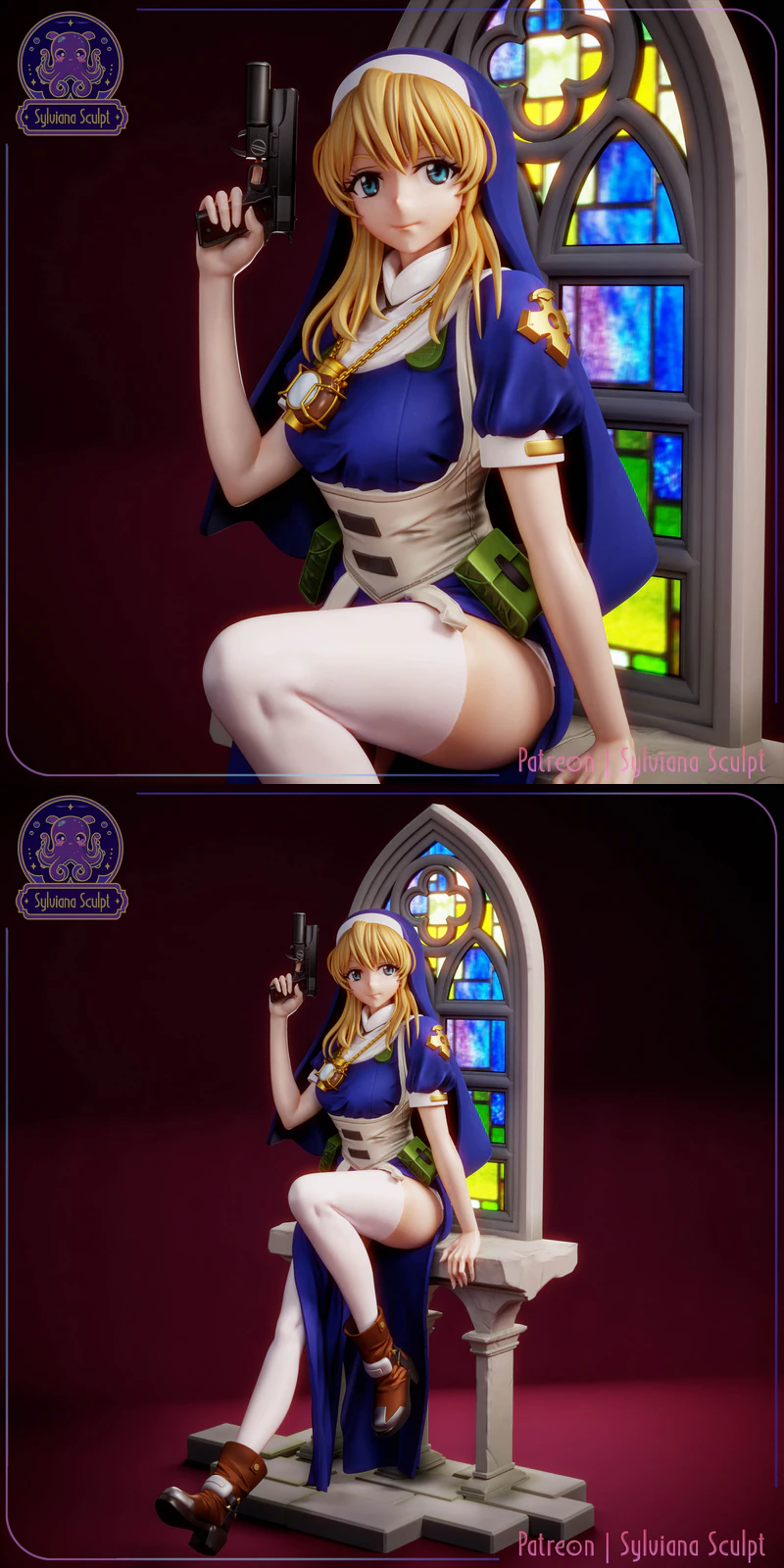 Rosette – Chrono Crusade STL model for 3D printing