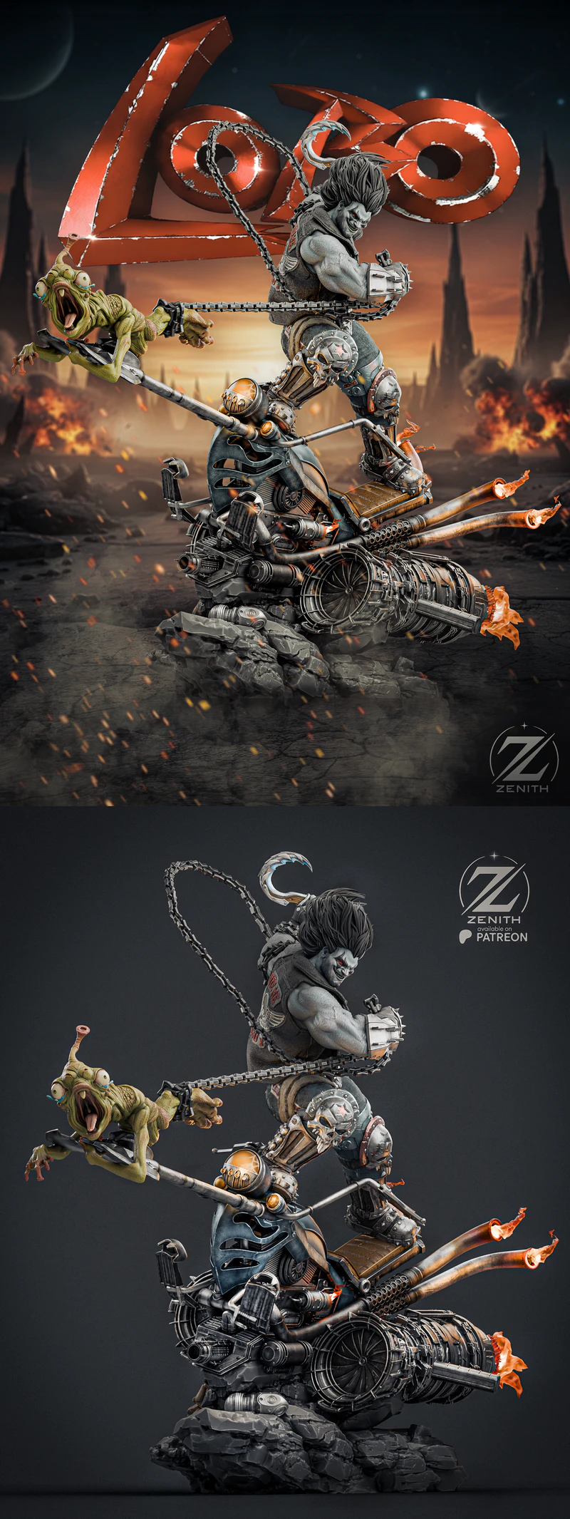 THE MAIN MAN – Lobo 3D Printable STL Mode STL model for 3D printing