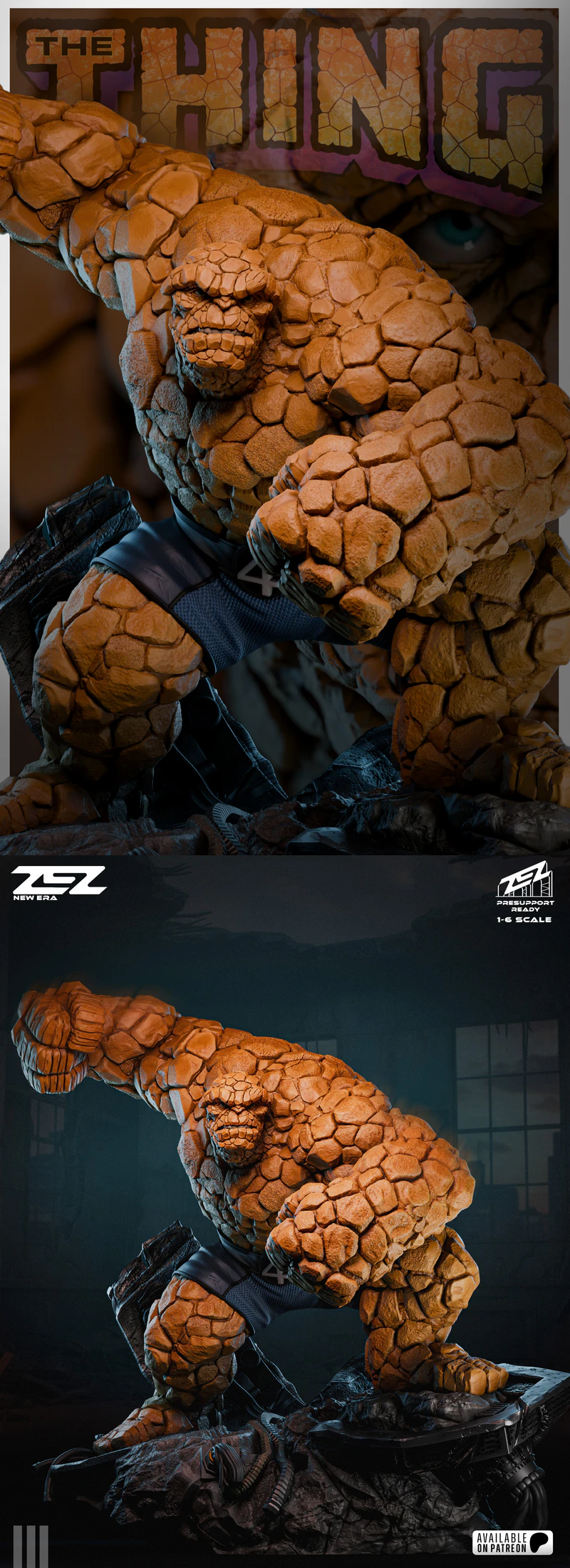 Mysterious Creature – THE THING STL Miniature for 3D Printing STL model for 3D printing