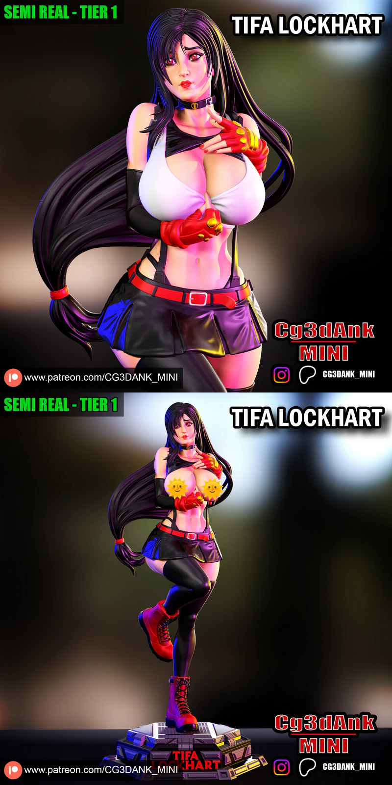 TIFA LOCKHART STL model for 3D printing