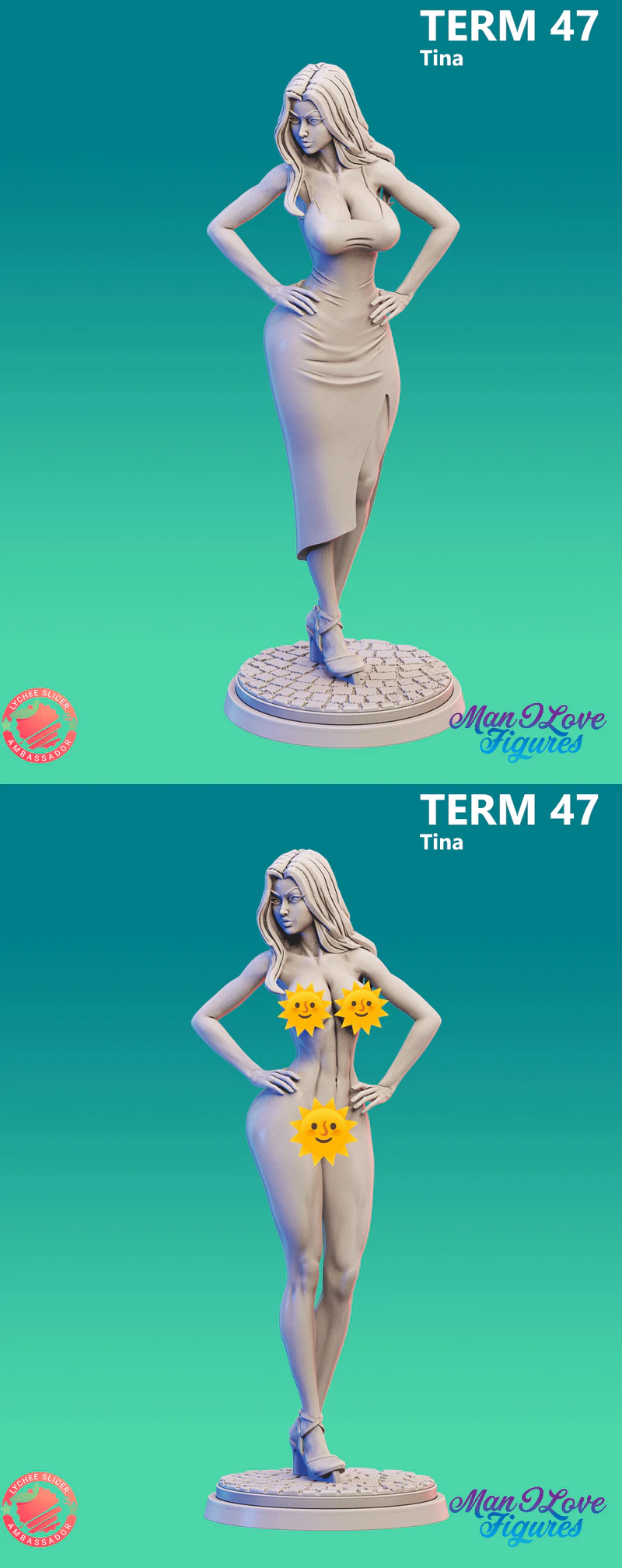 Tina Carlyle Mask 3D Printable Figure STL File STL model for 3D printing