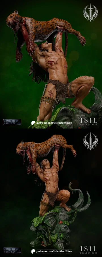 Tarzan STL model for 3D printing