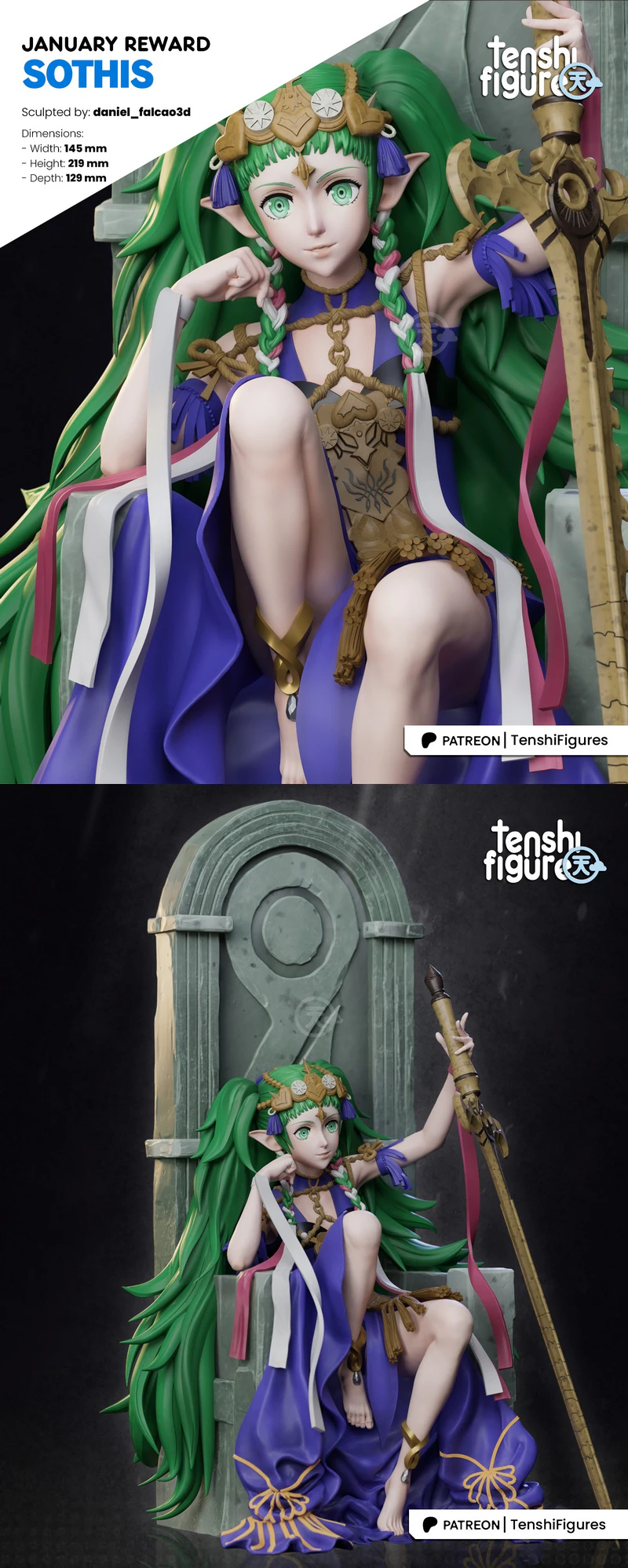 Fire Emblem – Sothis 3D Printable STL Model STL model for 3D printing
