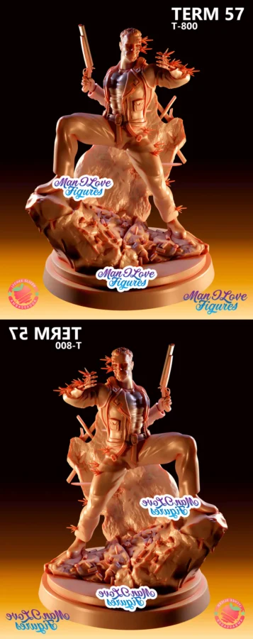 Terminator T-800 STL model for 3D printing