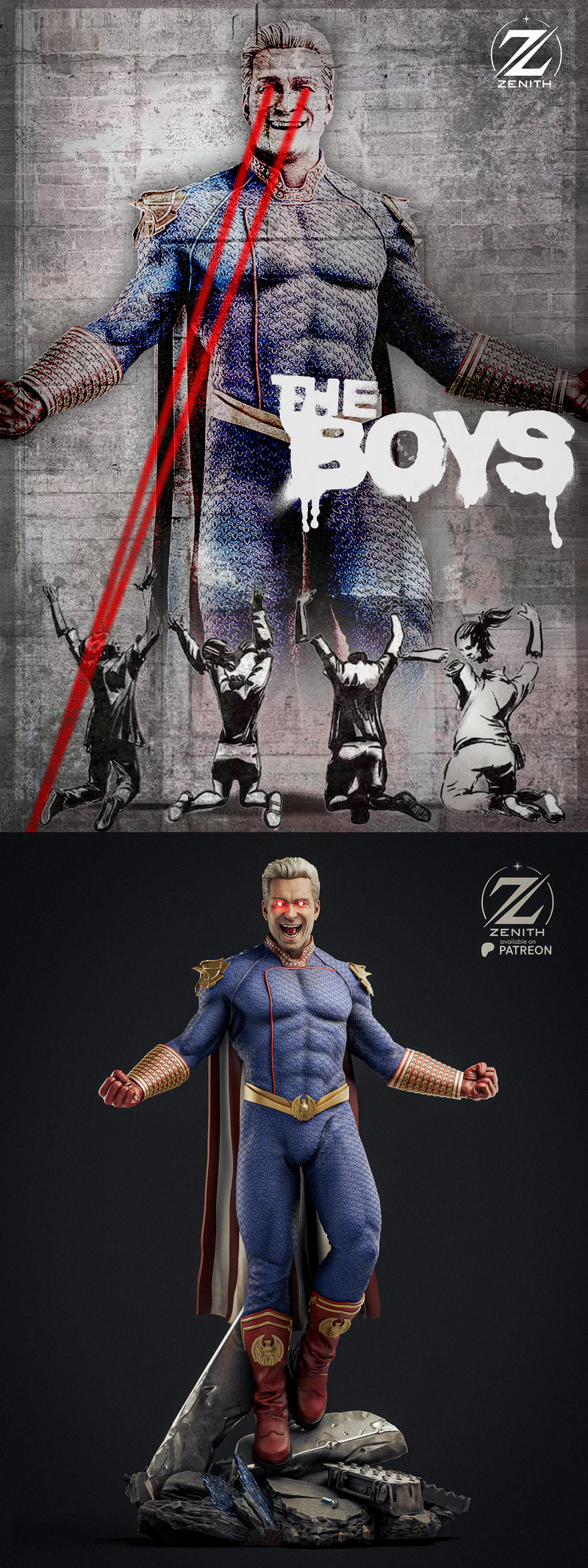The Boys – HOMELANDER STL model for 3D printing