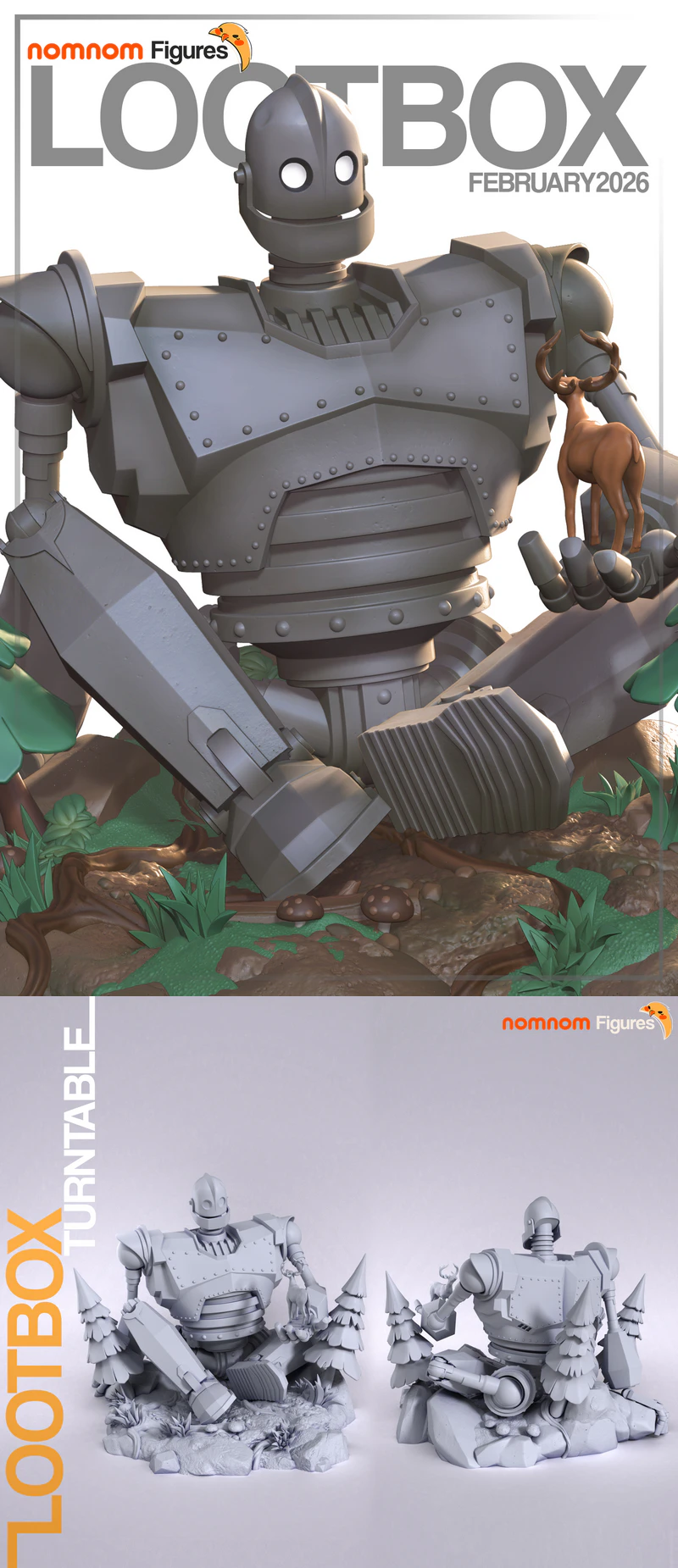 Iron Giant 3D Printable Model for FDM Printers STL model for 3D printing