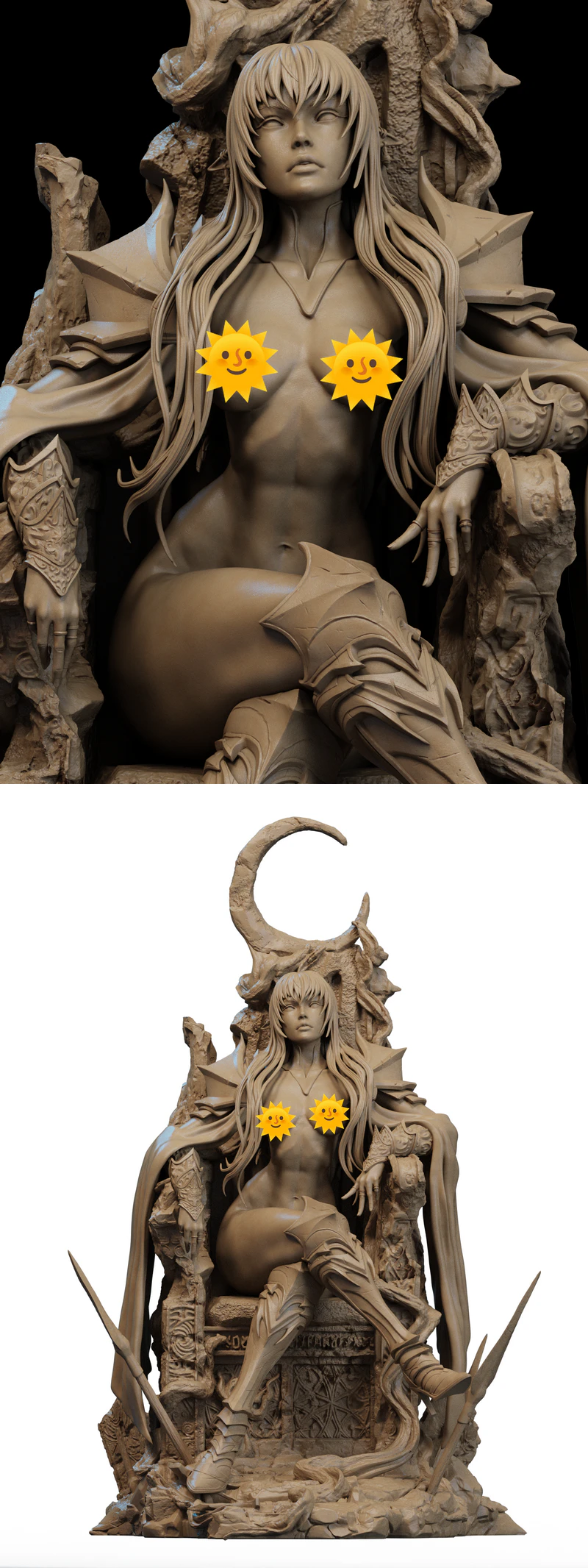 Underworld Grand Matriarch Extra STL Figure for 3D Printing STL model for 3D printing