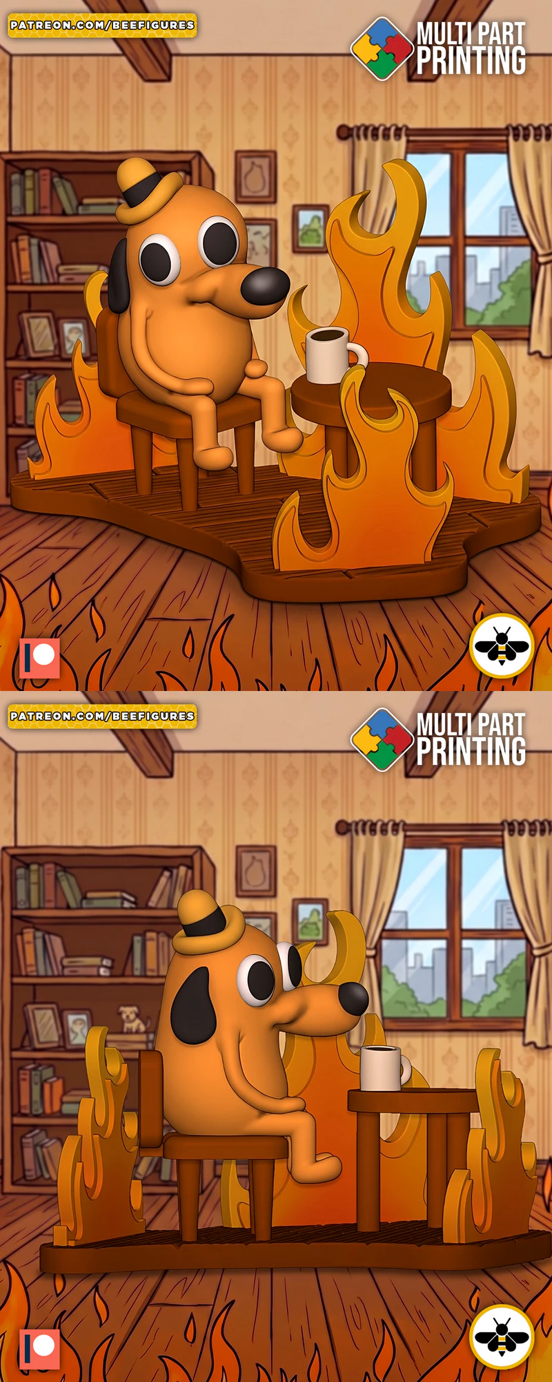 This is fine STL model for 3D printing