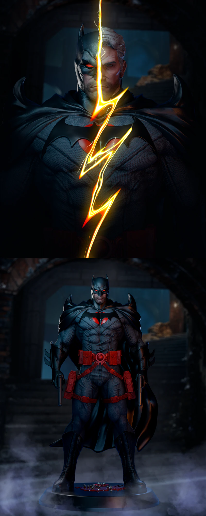Thomas Wayne – Batman STL model for 3D printing