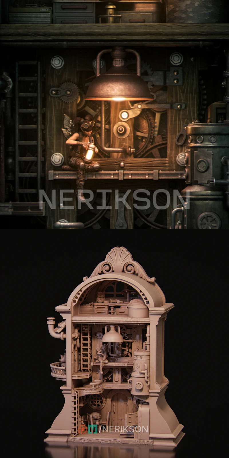 Tinker Fairy Miniature STL File for 3D Printing STL model for 3D printing