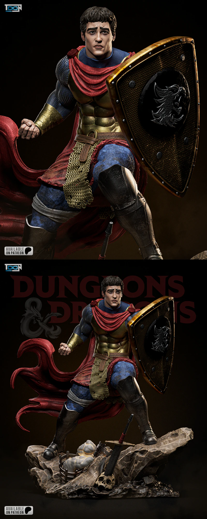 Eric – Courage meets steel STL model for 3D printing
