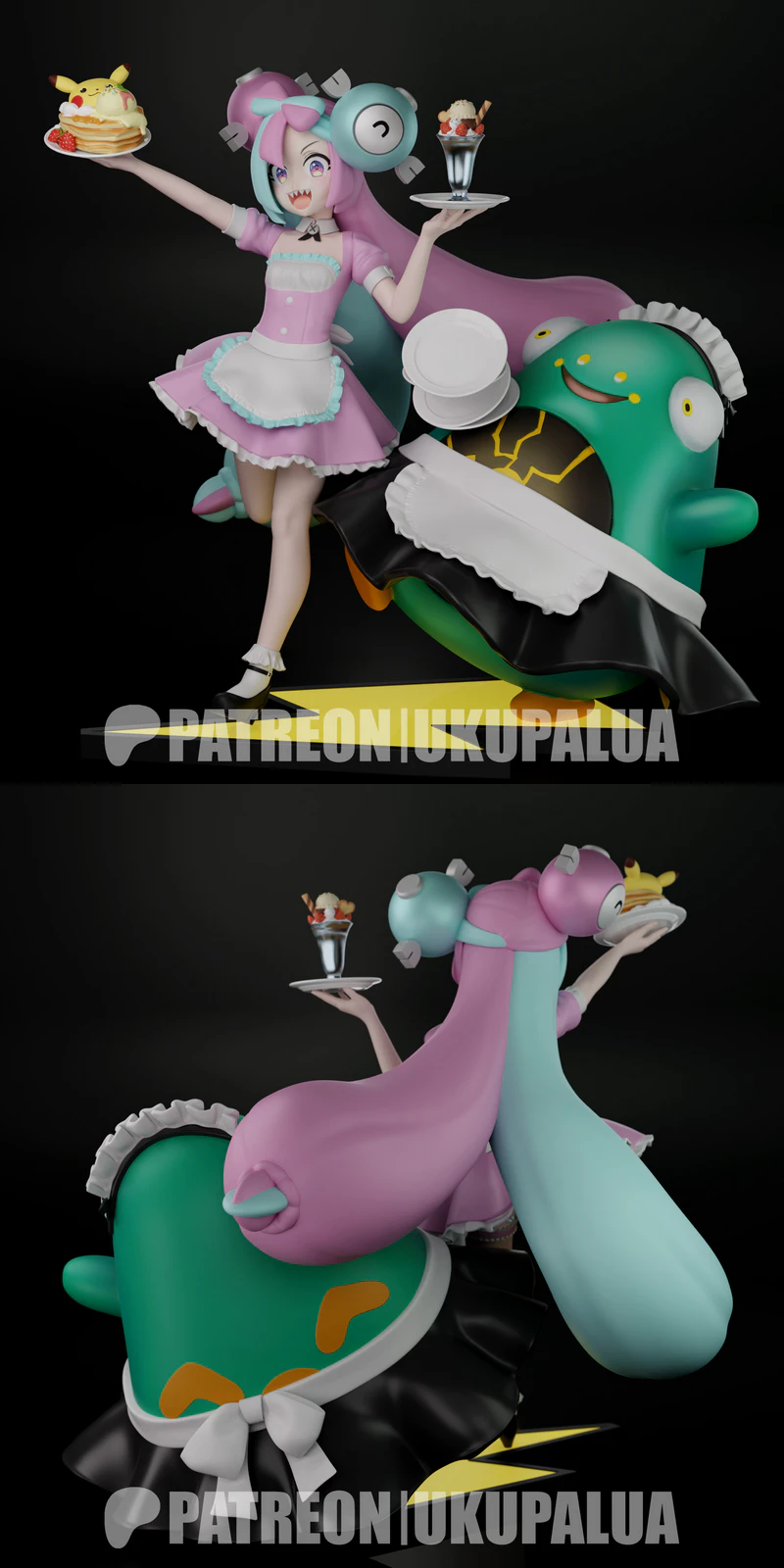 Lono – Maid STL model for 3D printing