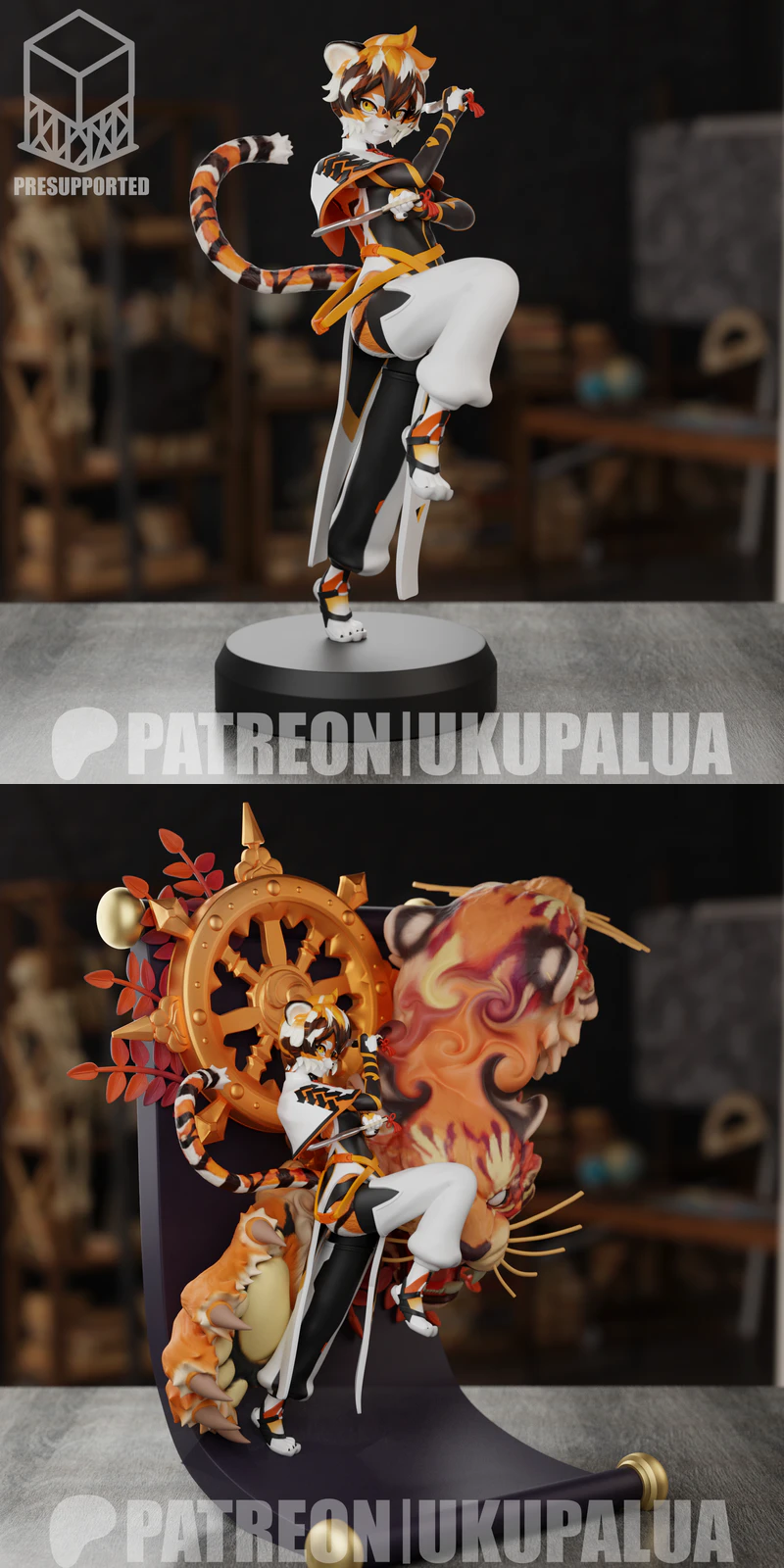 Waai Fu STL model for 3D printing