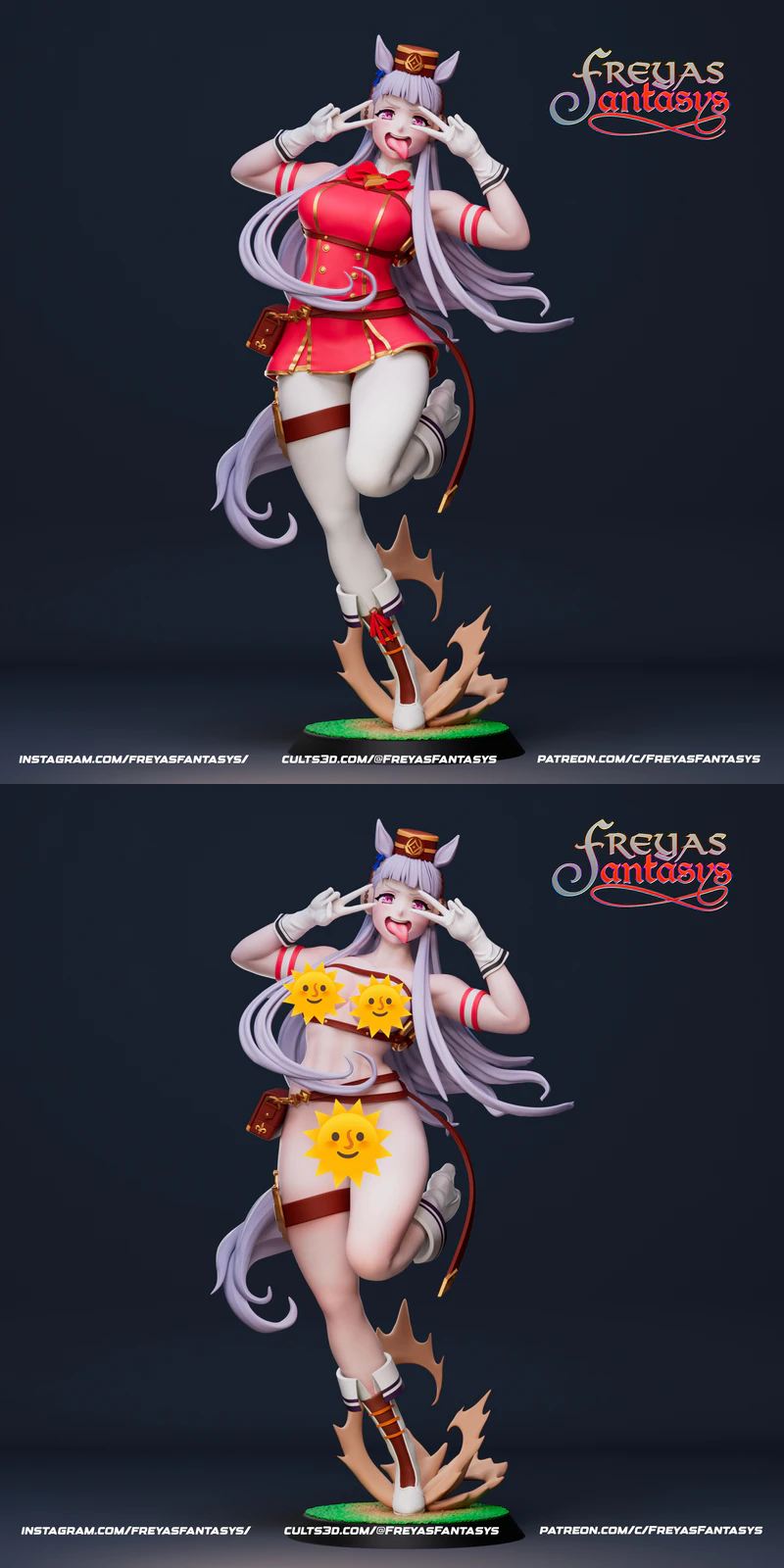 Uma Musume – Gold Ship STL model for 3D printing