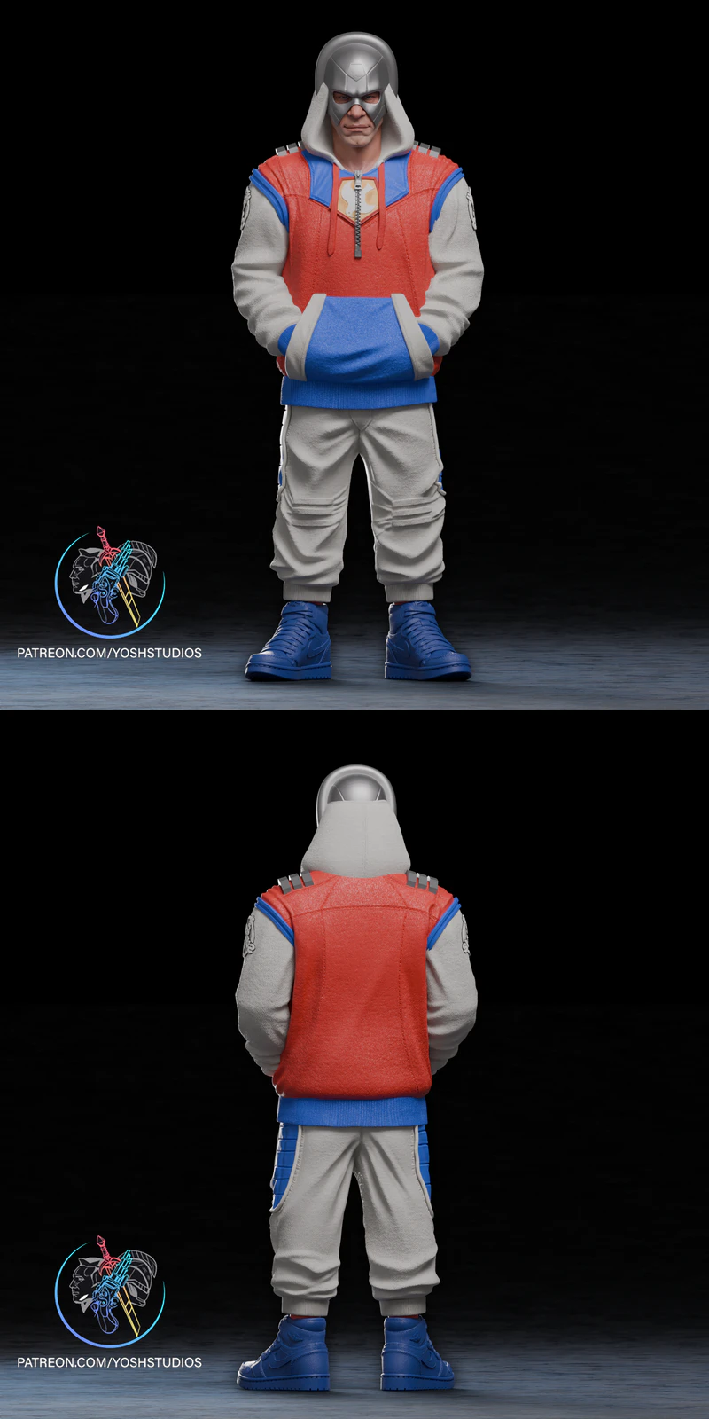 Urban Peacemaker 3D Printable STL Figure STL model for 3D printing