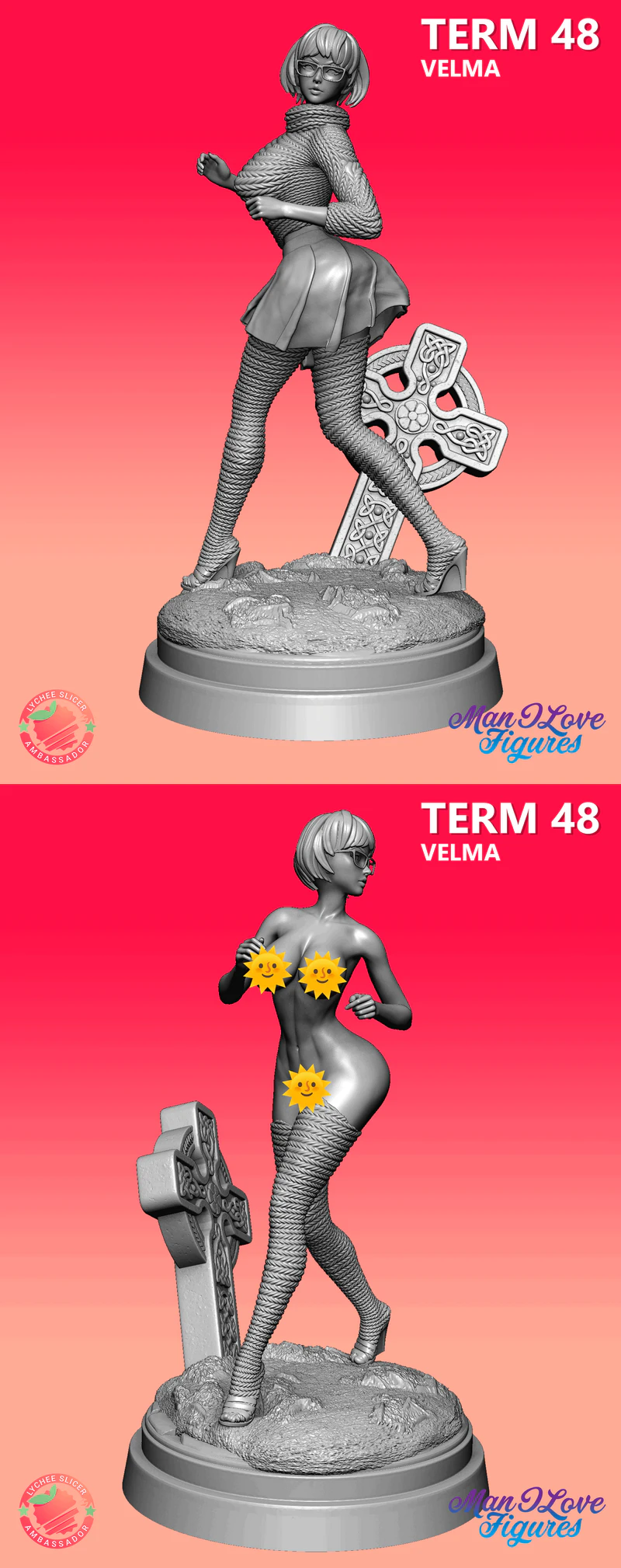 Velma 3D Printable STL Figure for Scooby Doo Fans STL model for 3D printing