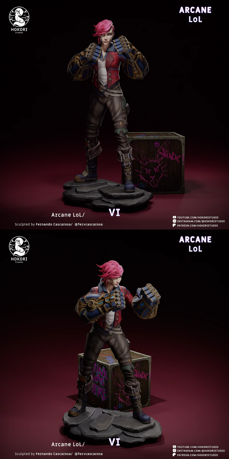 VI – ARCANE STL model for 3D printing