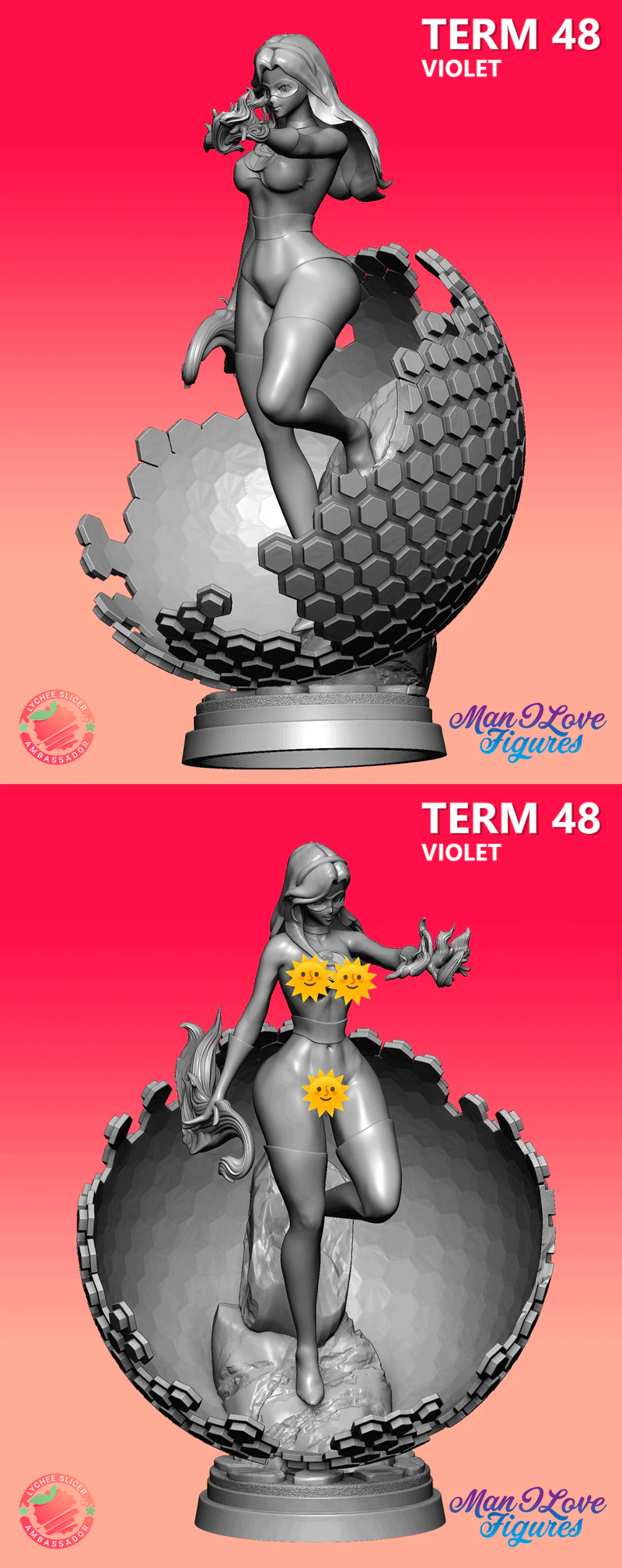 Violet – The Incredibles 3D Printable STL Figure STL model for 3D printing