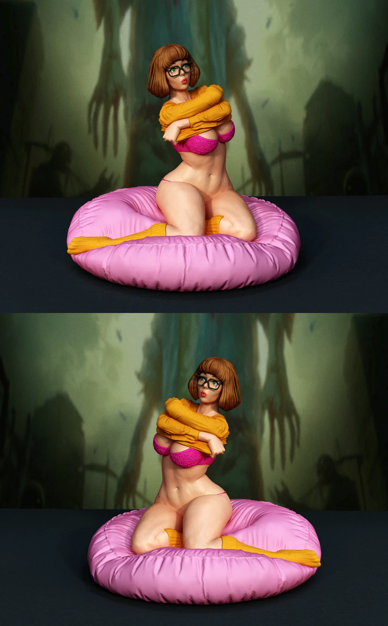 Velma – Inspired by Classic Mystery Cartoons STL model for 3D printing