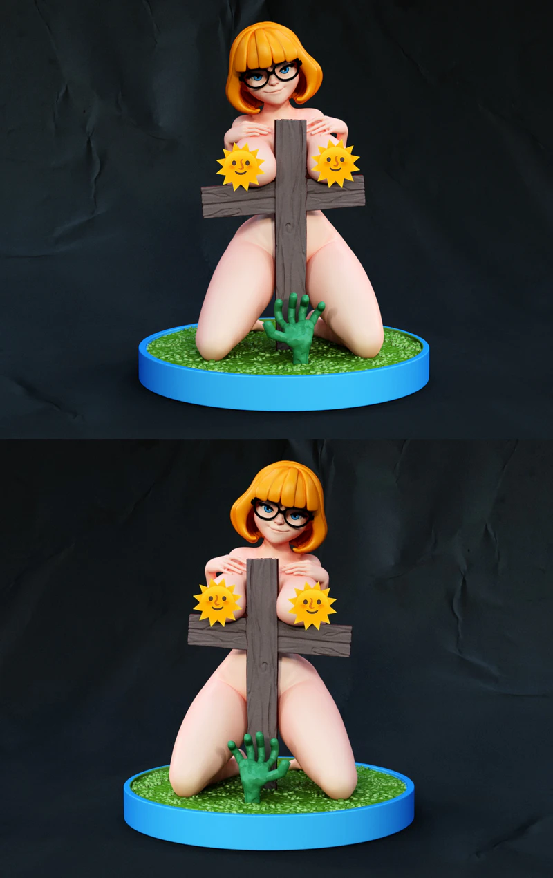 Velma Cemetery 3D Printable STL Model STL model for 3D printing