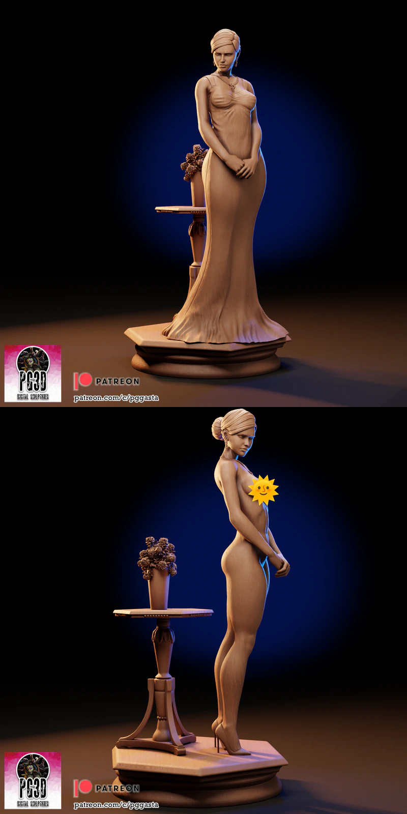 Vesper Cinematic Legend STL Figure for 3D Printing STL model for 3D printing