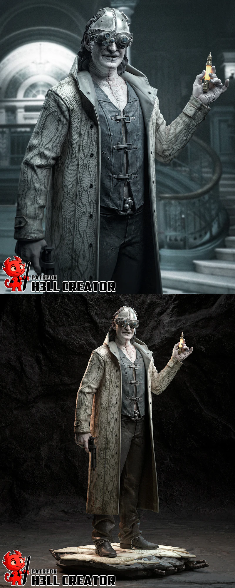 Victor Gideon – Resident Evil Requiem STL model for 3D printing